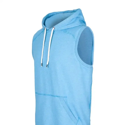 Picture of RAMO, Mens Heather Sleeveless Hoodie